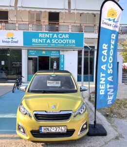 Rent a Car Sivota center